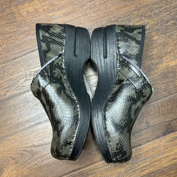 Dansko Professional Python Print Clogs - Picture 9 of 9